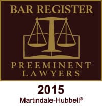 Bar Register | Preeminent Lawyers | Martindale-Hubbell | 2015